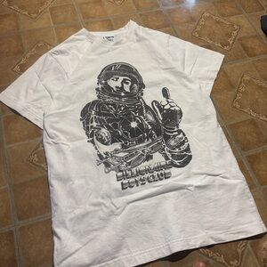 Billionaire Boys Club Astronaut Graphic Tee - White- Large